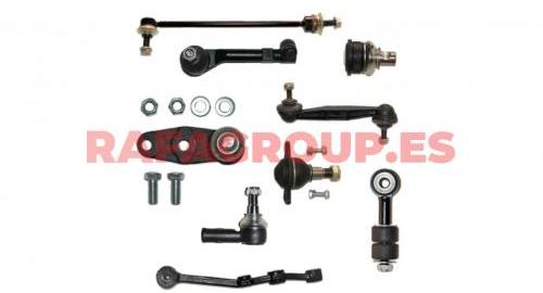 Suspensión de ejes / Guía de ruedas